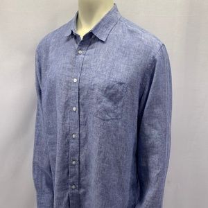 UNTUCKit L/S Linen Button Up Shirt XL